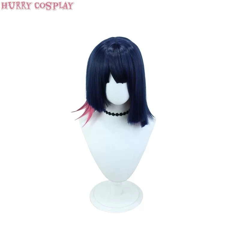 Game Cosplay,Zenless Zone Zero,Wigs,Zenless Zone Zero Elenjoe Shark Maid Cosplay Costume - Wig